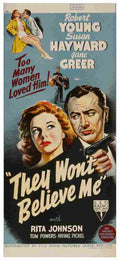  They Wont Believe Me 03 film star poster A4 Photo Print