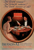 Thick Sauce Dining 1930s Vintage Retro Advert Poster