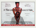 Thin Line Love Vintage Retro Advert Poster A4 Photo Print