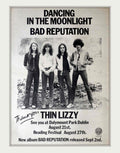 Thin Lizzy Bad Vintage Retro Advert Poster A4 Photo Print 2