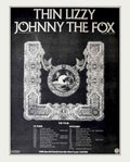 Thin Lizzy Johnyfox Vintage Retro Advert Poster A4 Photo Print
