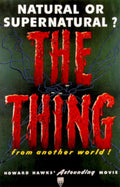 Thing Red Font 1950s Vintage Retro Advert Poster