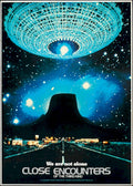 Third Encounters Spacecraft Vintage Retro Advert Poster A4 Photo Print