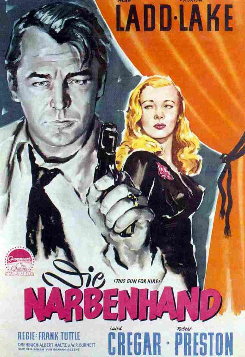  This Gun for Hire 06 film star poster A4 Photo Print