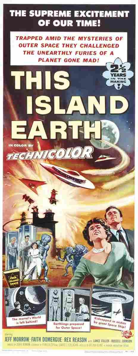  This Island Earth 03 film star poster A4 Photo Print