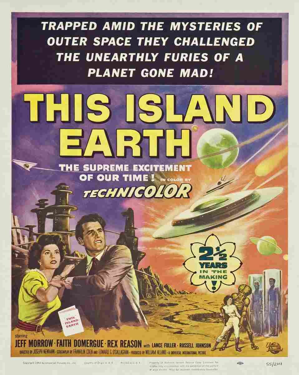  This Island Earth 04 film star poster A4 Photo Print