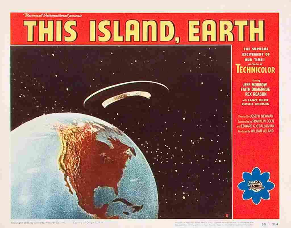  This Island Earth 14 film star poster A4 Photo Print