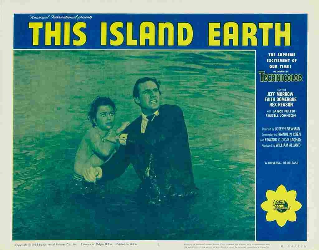  This Island Earth 22 film star poster A4 Photo Print