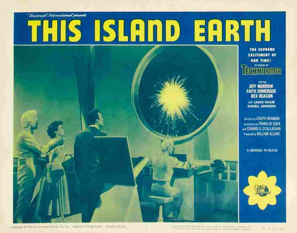  This Island Earth 23 film star poster A4 Photo Print