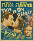  This is My Affair 03 film star poster A4 Photo Print