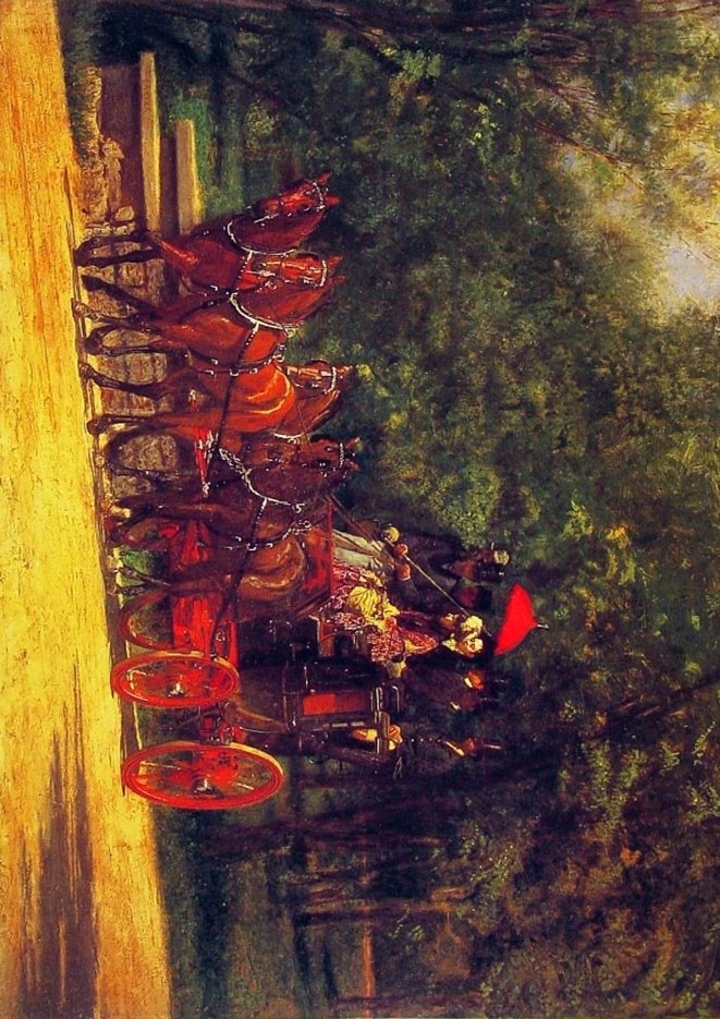 Thomas Eakins A May Morning in the Park A4 Photo Print