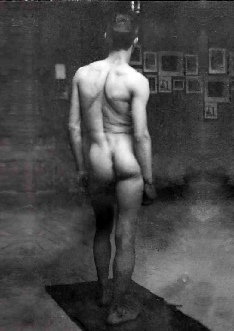 Thomas Eakins male nude samuel murray A4 Photo Print