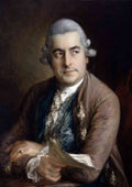 Thomas Gainsborough Johann Christian Bach A4 Photo Print