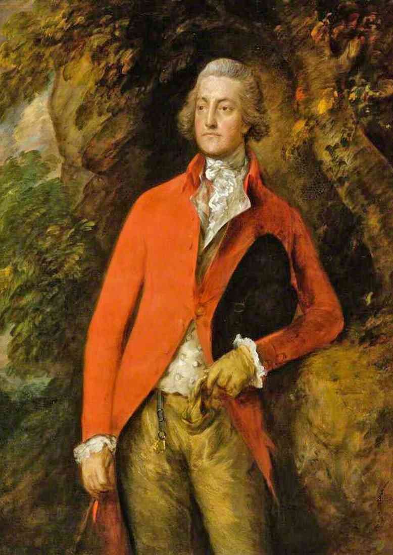 Thomas Gainsborough Major William Tennant Of Needwood House Staffs A4 Photo Print
