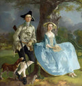 Thomas Gainsborough Mr and Mrs Andrews CROP A4 Photo Print
