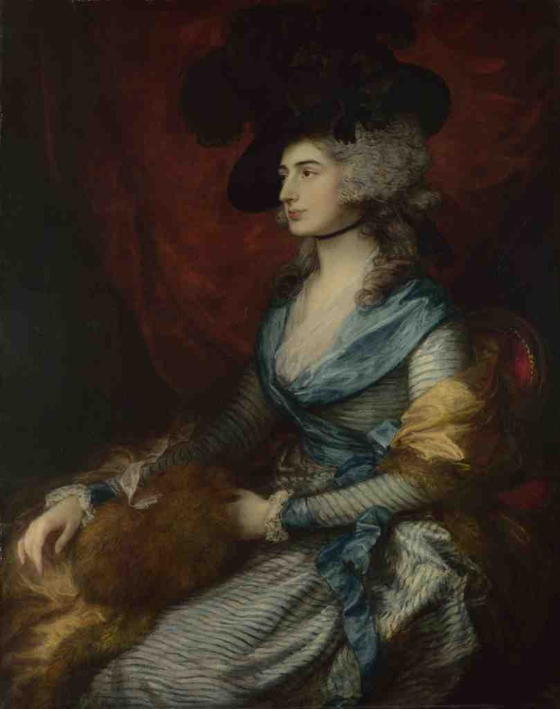 Thomas Gainsborough Mrs Siddons A4 Photo Print