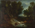Thomas Gainsborough The Watering Place A4 Photo Print