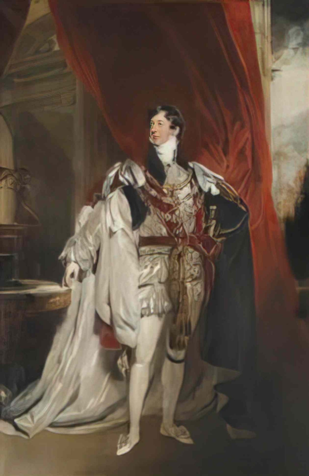 Thomas Lawrence george iv 1820 Art A4 Photo Print