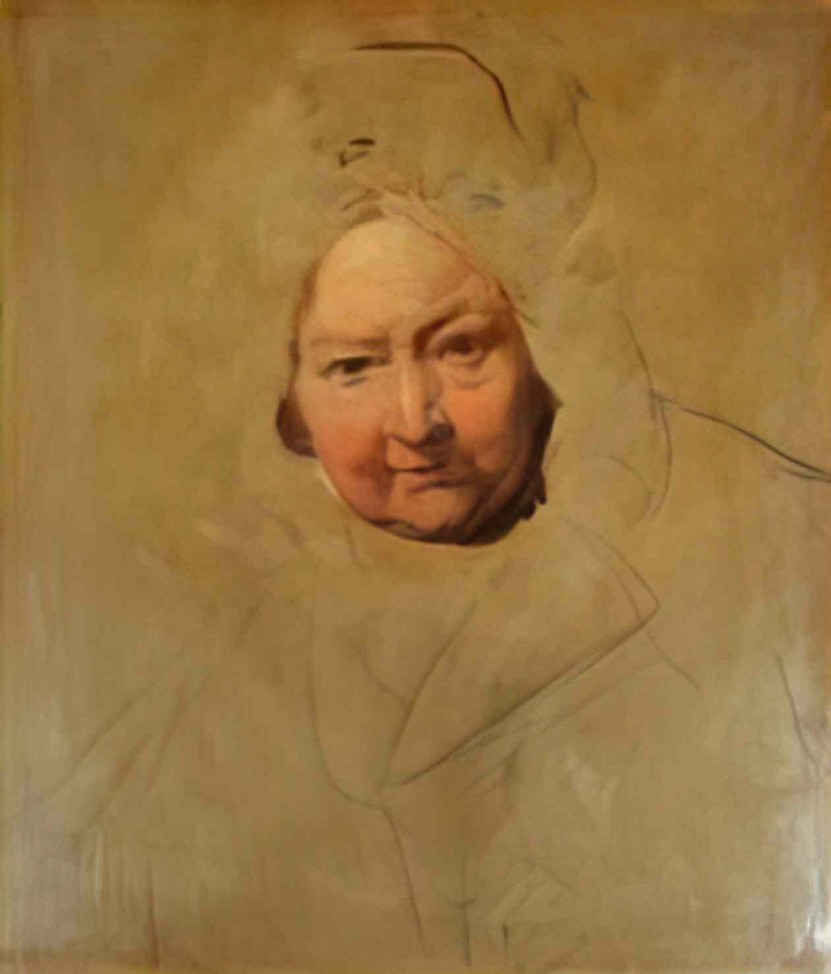 Thomas Lawrence head of an old lady Art A4 Photo Print