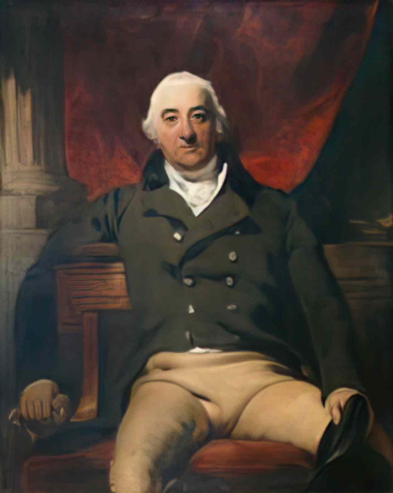 Thomas Lawrence james curtis 1804 Art A4 Photo Print