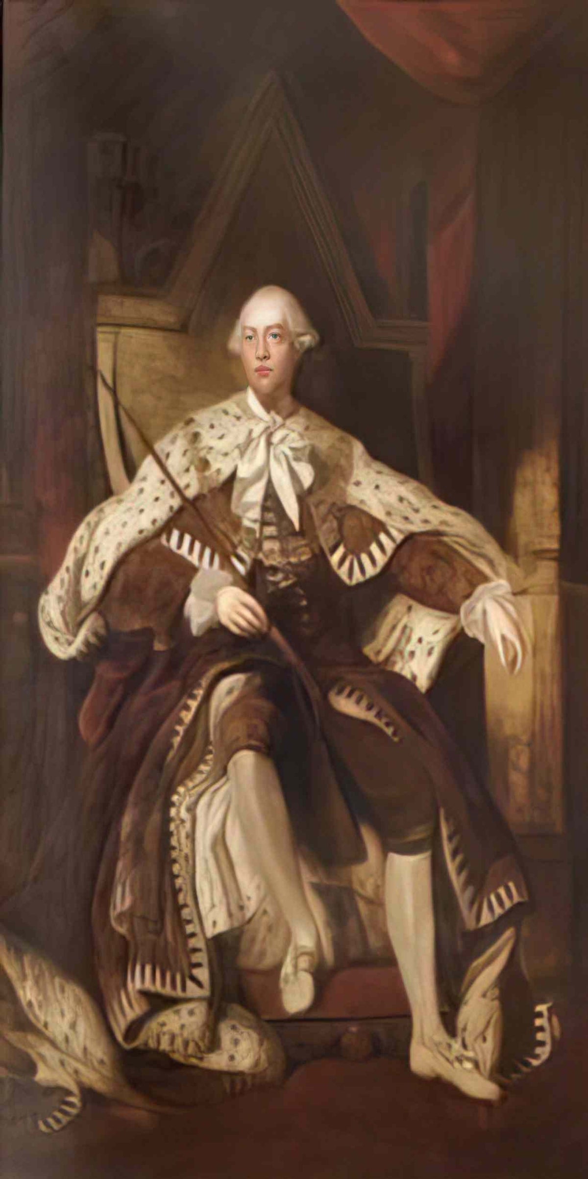 Thomas Lawrence king george iii Art A4 Photo Print