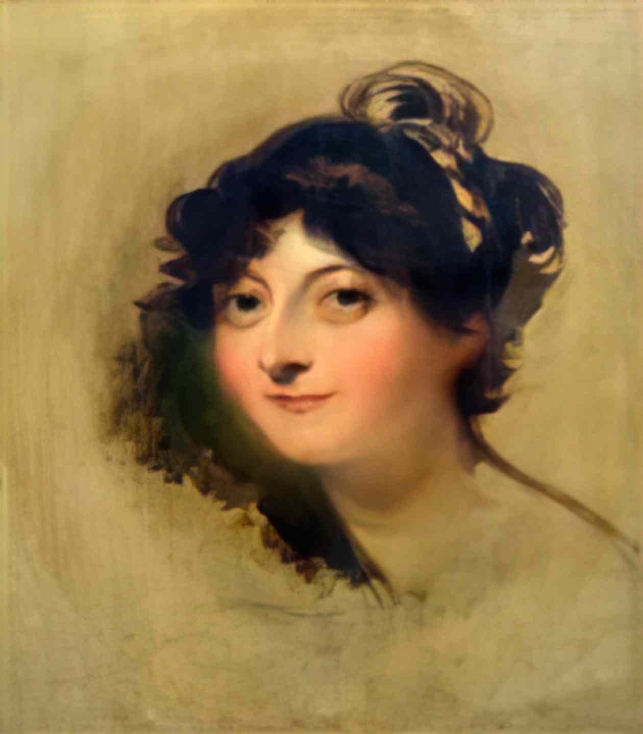 Thomas Lawrence lady lea Art A4 Photo Print