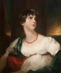 Thomas Lawrence lady maria hamilton 1802 Art A4 Photo Print