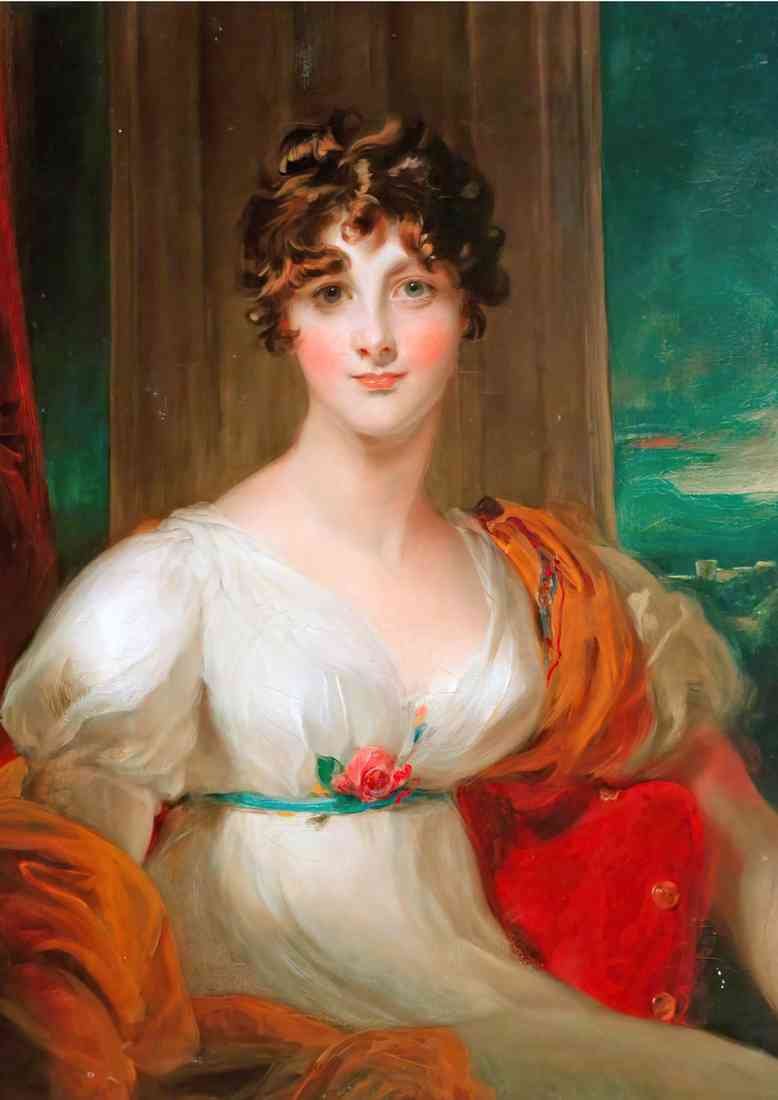 Thomas Lawrence louisa jane allen mrs john wedgwood crop A4 Photo Print