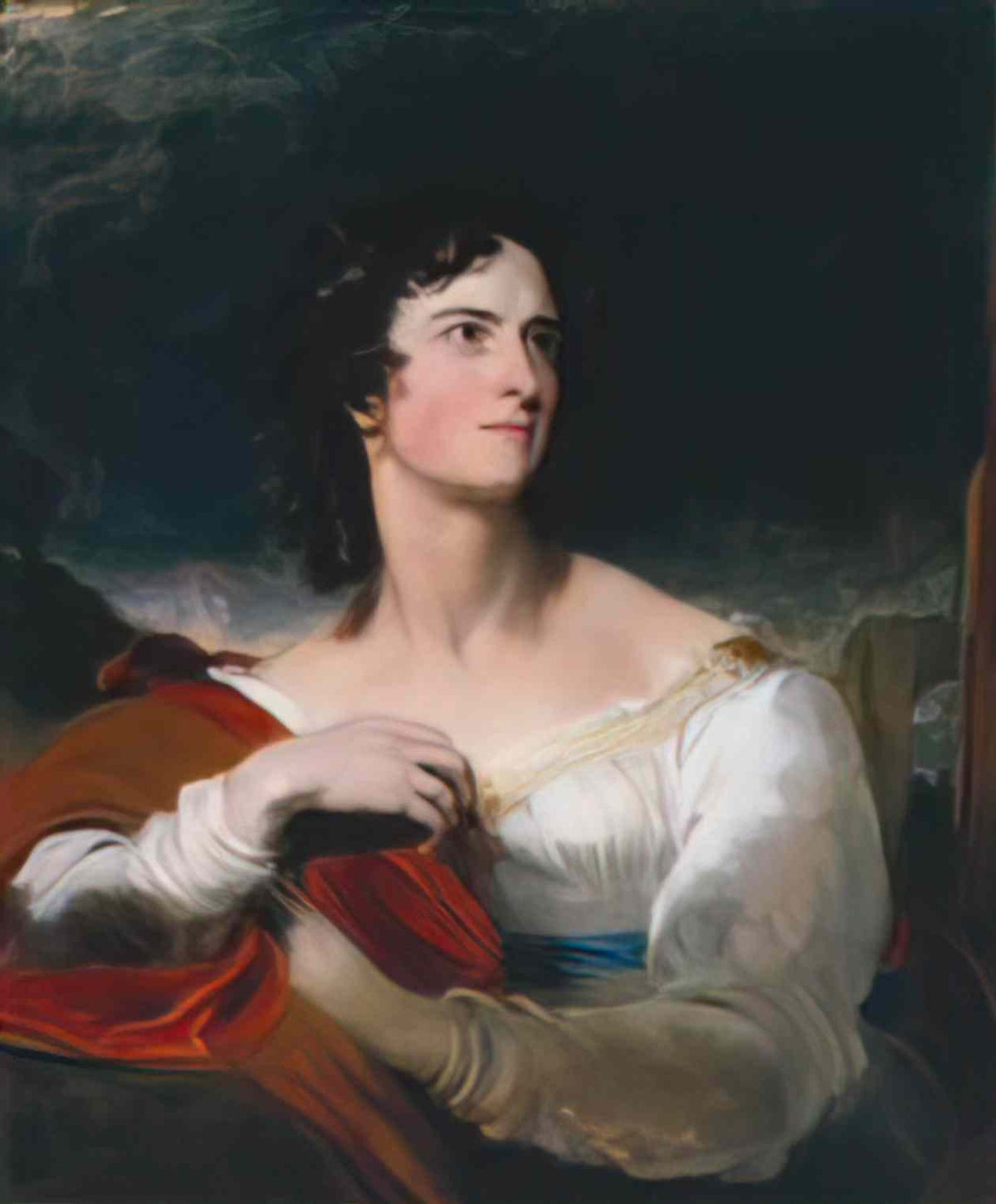 Thomas Lawrence miss caroline fry 1827 Art A4 Photo Print