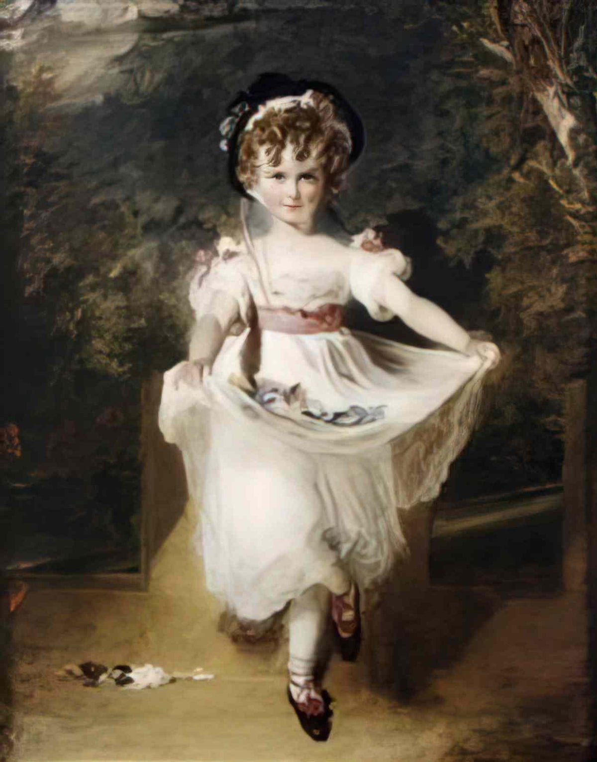Thomas Lawrence miss murray 1826 Art A4 Photo Print