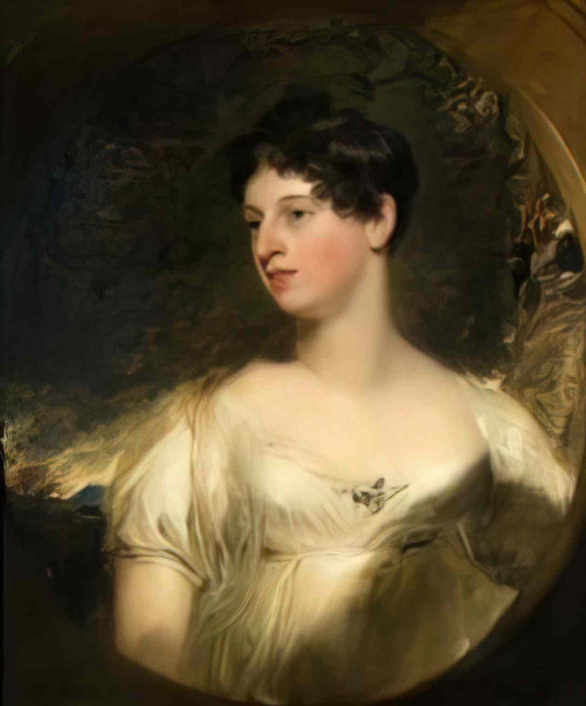Thomas Lawrence mrs john trower 1809 Art A4 Photo Print