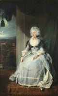 Thomas Lawrence queen charlotte 1793 Art A4 Photo Print
