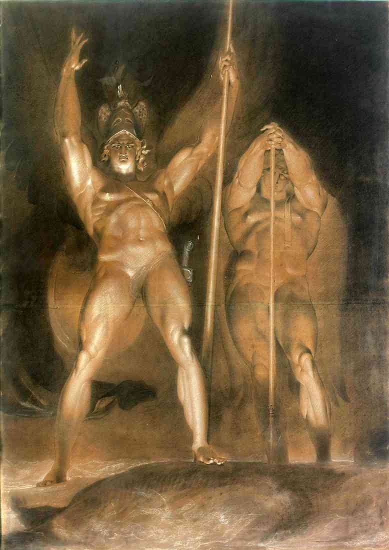 Thomas Lawrence satan summoning his legions 2