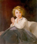 Thomas Sully child in bed 1854 Art A4 Photo Print