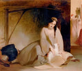 Thomas Sully cinderella at the kitchen fire 1848 Art A4 Photo Print
