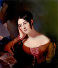 Thomas Sully elizabeth anne bates 1838 Art A4 Photo Print