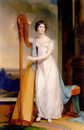 Thomas Sully elizabeth eichelberger ridgely also known as lady with a Art A4 Photo Print