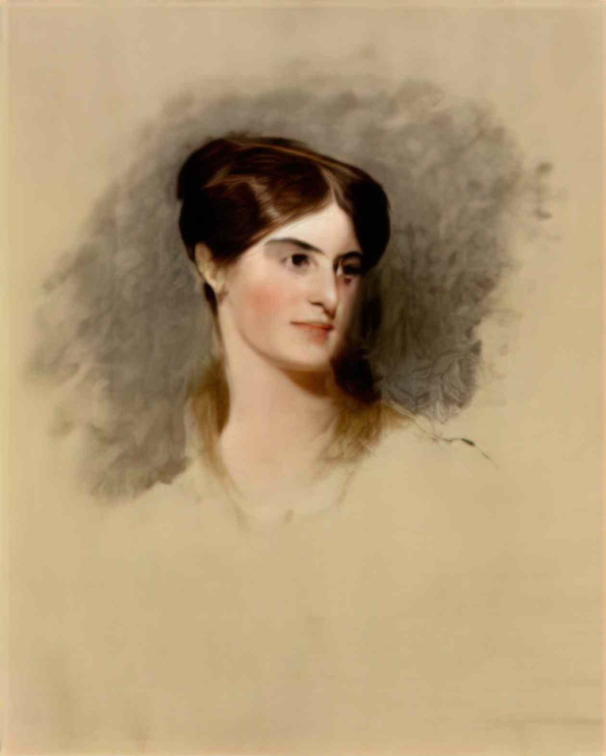 Thomas Sully fanny kemble 1833 Art A4 Photo Print