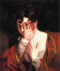 Thomas Sully flirtation Art A4 Photo Print