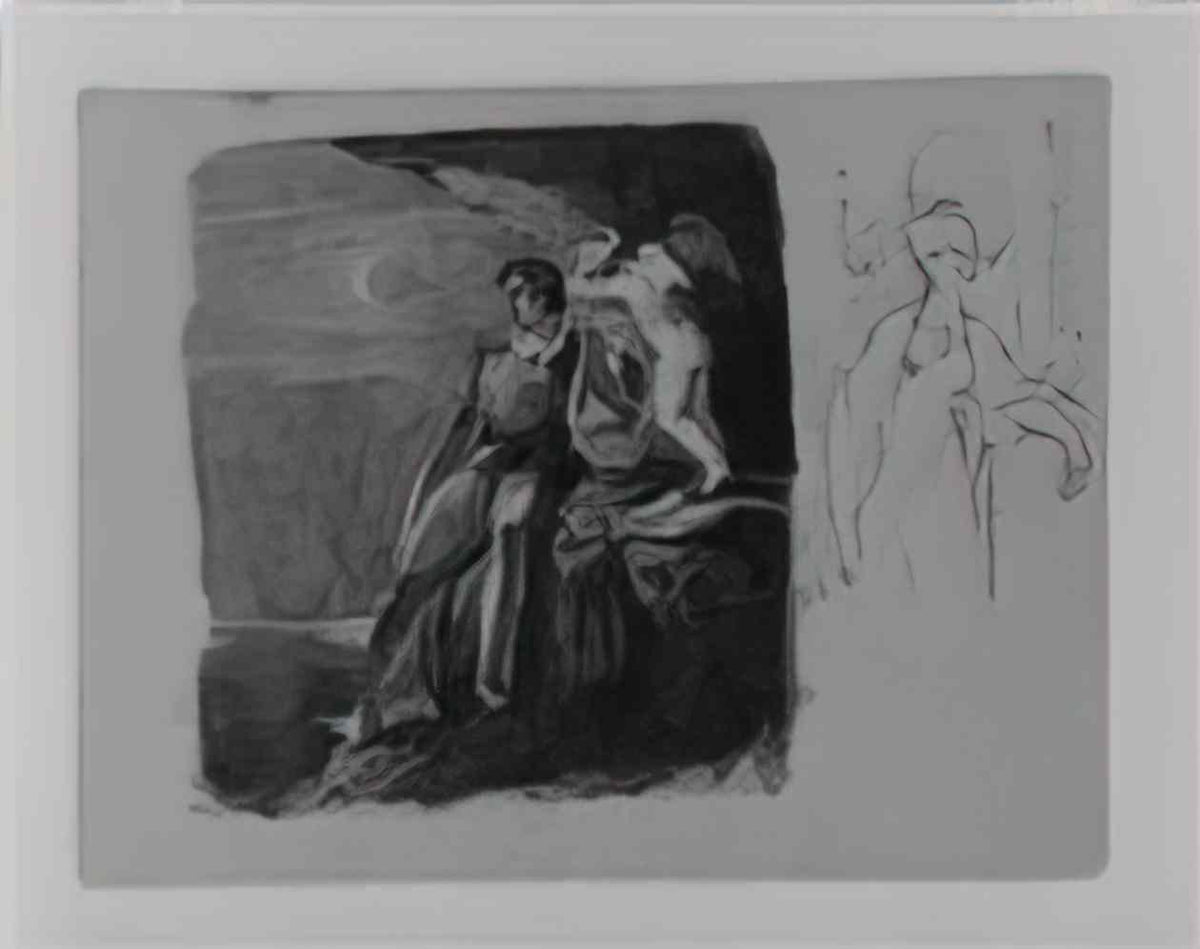 Thomas Sully from sketchbook 1820 Art A4 Photo Print