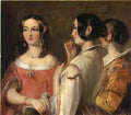 Thomas Sully gossip Art A4 Photo Print