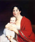 Thomas Sully madame brujere and child Art A4 Photo Print