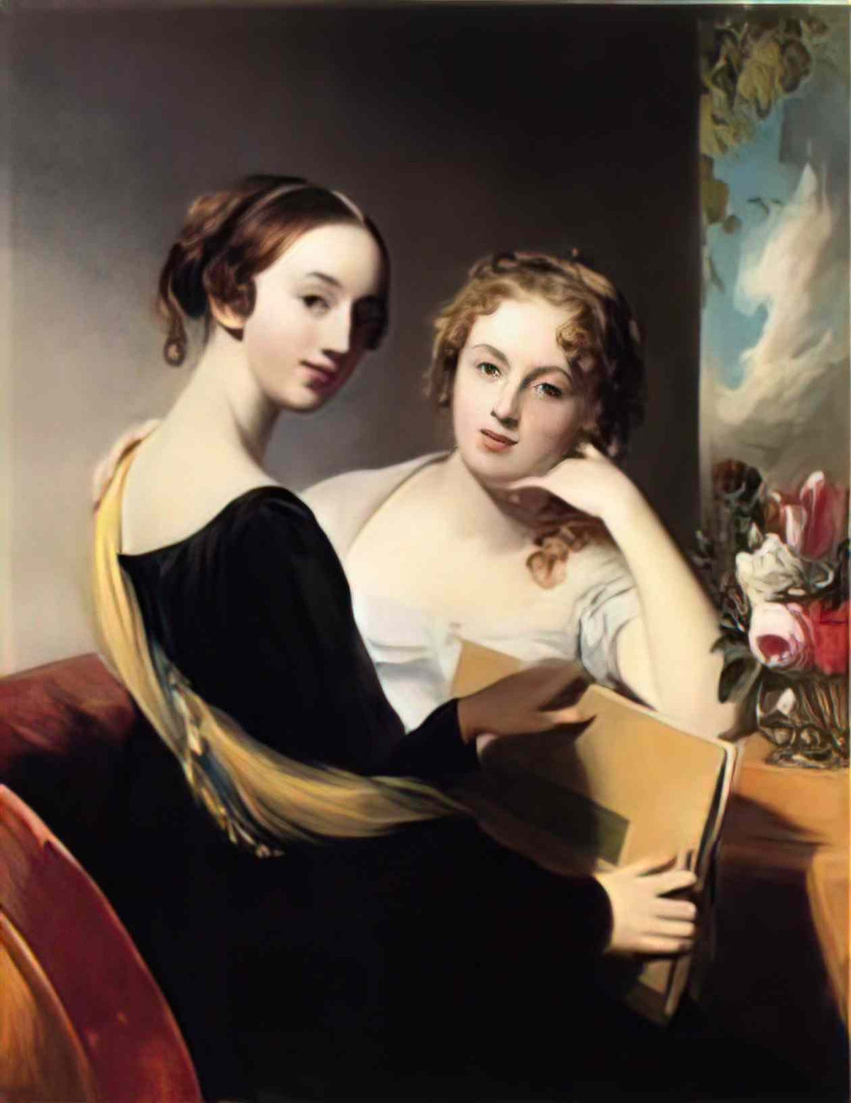 Thomas Sully misses mary and emily mceuen 1823 Art A4 Photo Print