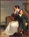 Thomas Sully mother and son 1840 Art A4 Photo Print