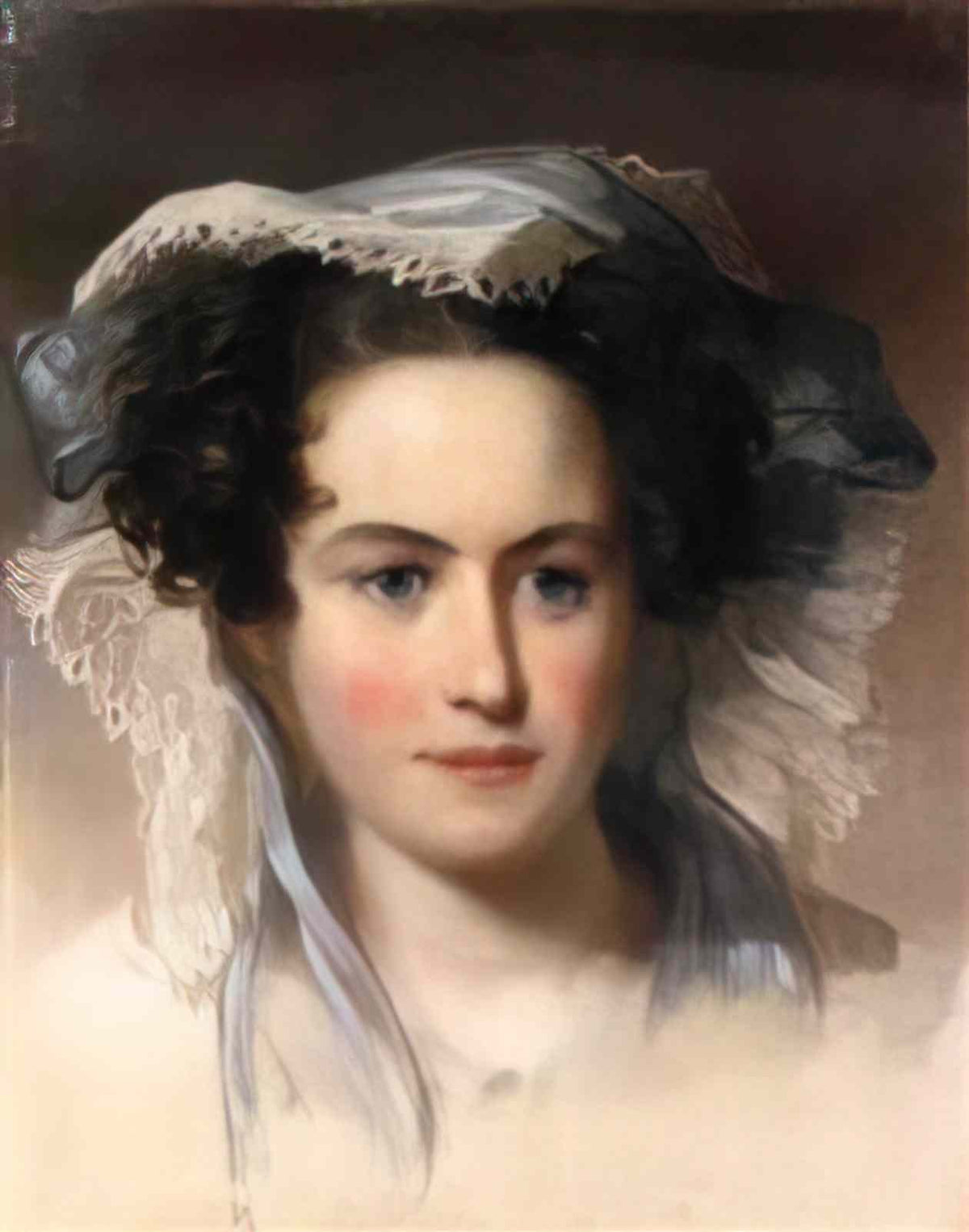 Thomas Sully mrs c ford 1830 Art A4 Photo Print