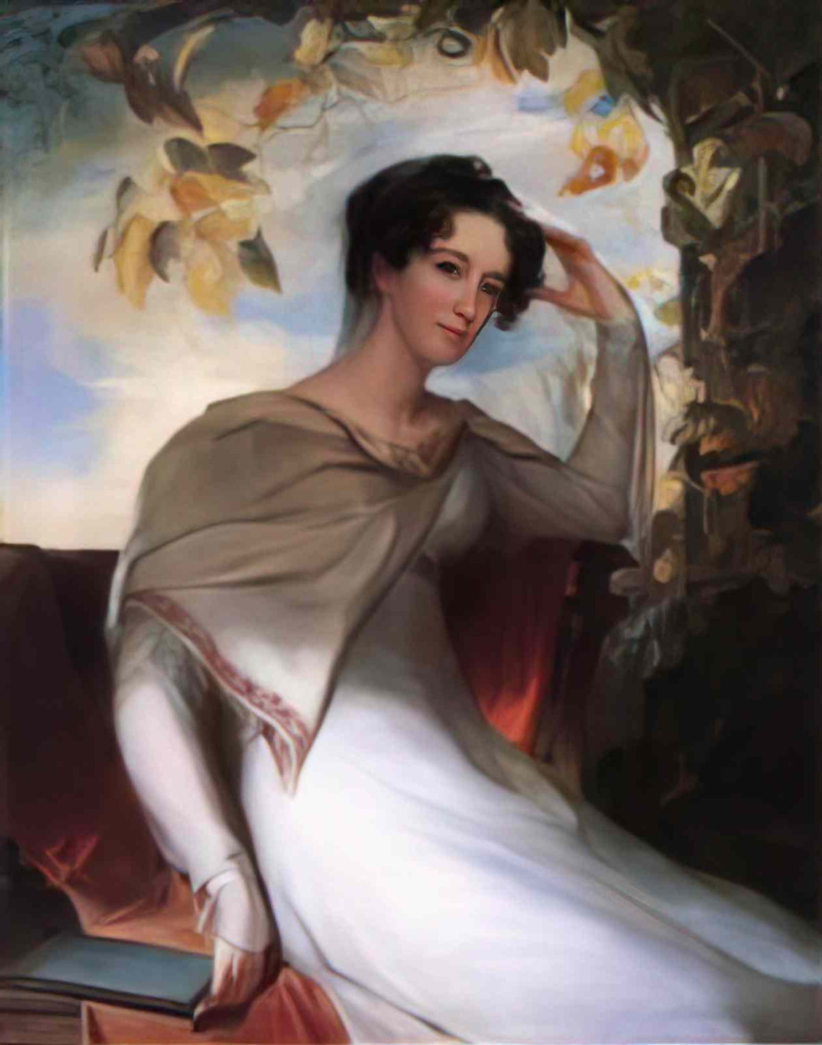 Thomas Sully mrs james gibson elizabeth bordley 1822 Art A4 Photo Print