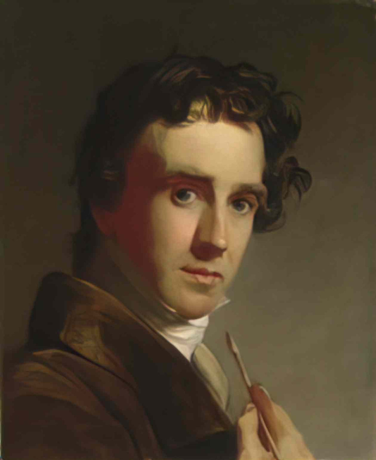 Thomas Sully portrait of the artist 1821 Art A4 Photo Print