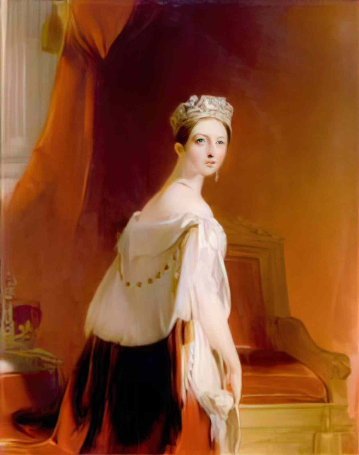 Thomas Sully queen victoria 1838 2 Art A4 Photo Print