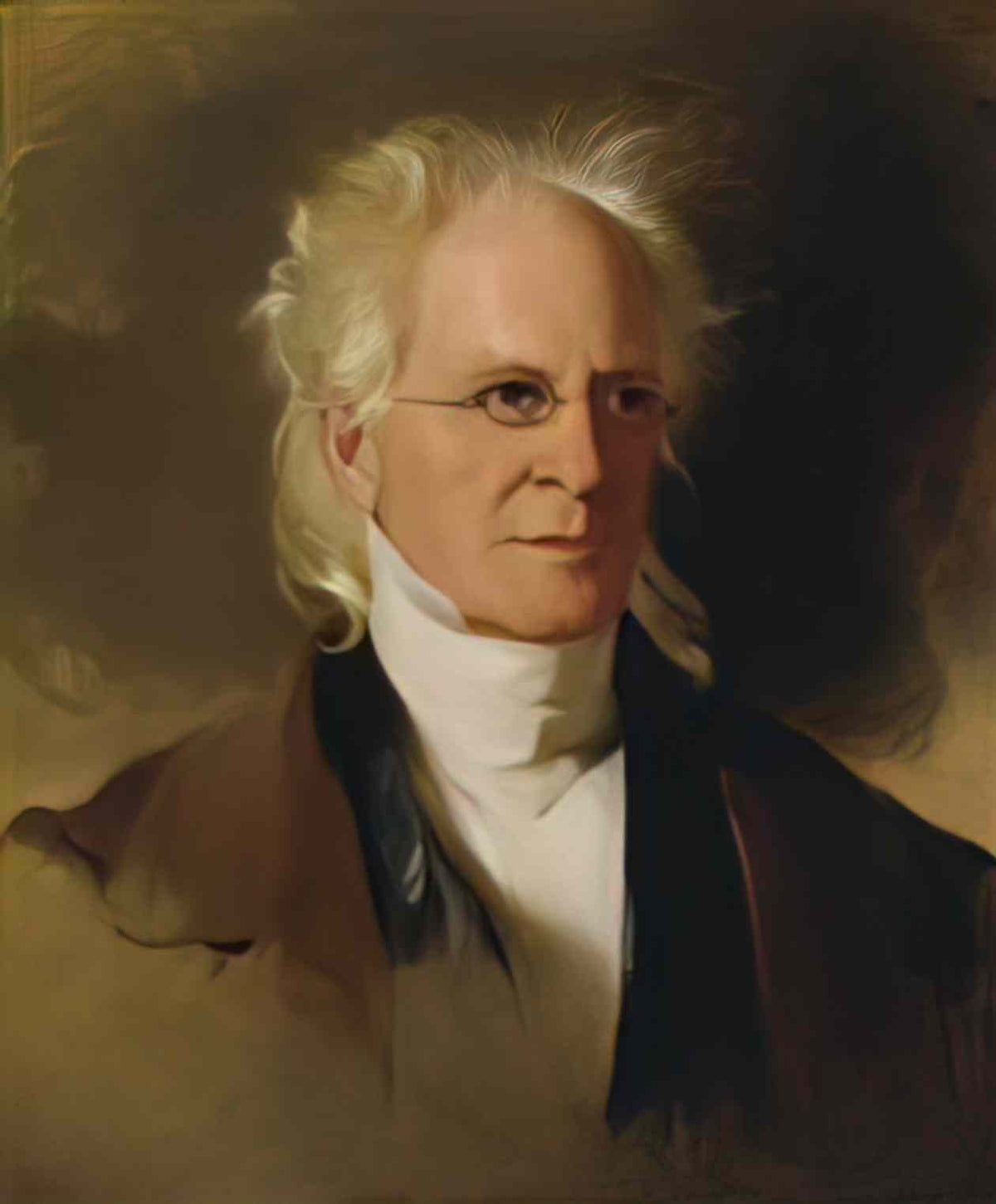 Thomas Sully rembrandt peale 1859 Art A4 Photo Print