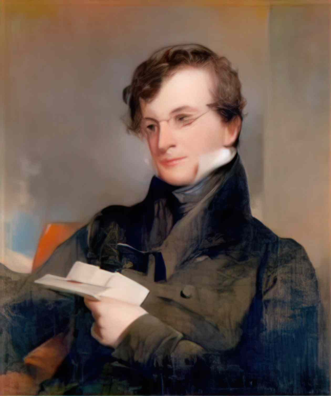 Thomas Sully the honorable richard biddle 1828 Art A4 Photo Print